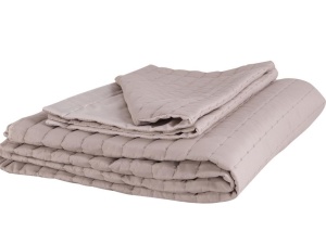 Set cuvertura bej cappucino din bumbac Dublin Double The Home Collection