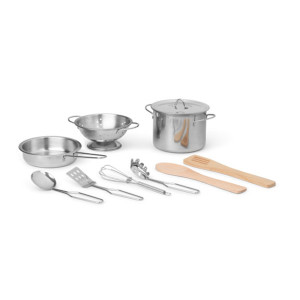 Set de joaca 9 piese din lemn Toro Kitchen Ferm Living