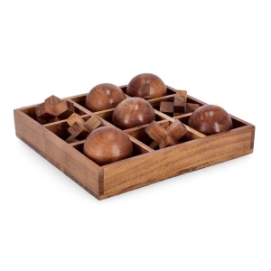 Set decoratiuni maro din lemn 8 cm Fortune Bizzotto