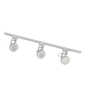 Sina alba din metal cu 3 spoturi Wodowy Zuma Line