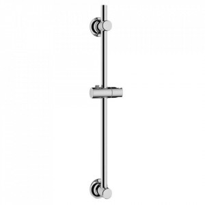 Suport pentru dus argintiu din metal Esaris Wenko