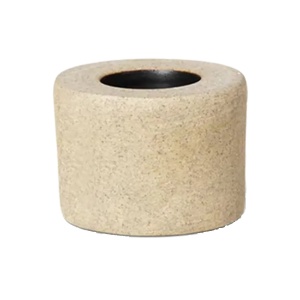 Suport periuta dinti crem din ceramica 3x4 cm Bon Ferm Living
