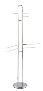 Suport prosoape argintiu din metal 55 cm Palermo Wenko
