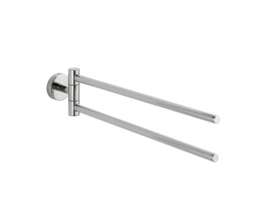 Suport prosoape din metal argintiu 43 cm Bosio Wenko