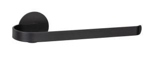 Suport prosoape negru din metal 26 cm Bivio Wenko