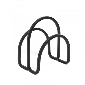 Suport servetele de bucatarie negru din metal Squire Umbra