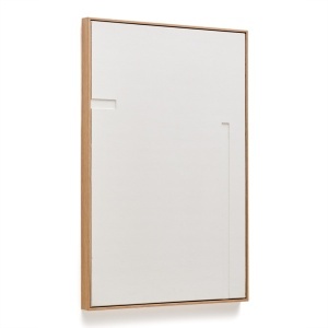 Tablou alb din lemn 60x90 cm Sefri Kave Home