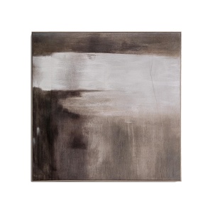 Tablou maro din fibre naturale 150x150 cm Nogerio Vical Home