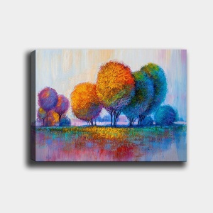 Tablou multicolor din fibre naturale 70x100 cm 1128373817_70100 The Home Collection