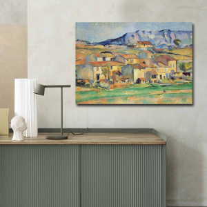 Tablou multicolor din fibre naturale 70x100 cm Alero The Home Collection