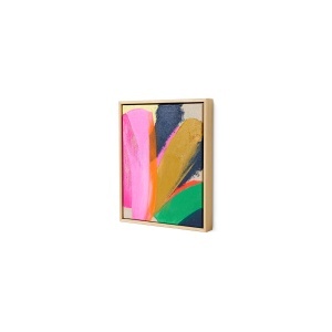 Tablou multicolor din lemn 25x31 cm Framed HKliving