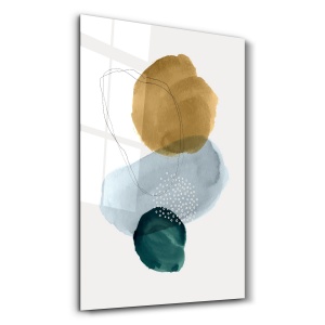 Tablou multicolor din sticla 46x72 cm CAM-2061 The Home Collection
