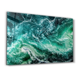 Tablou multicolor din sticla 70x110 cm CAM-1020 The Home Collection