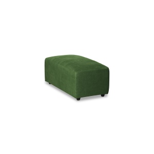 Taburet dreptunghiular verde din catifea 47x94 cm Jax HKliving