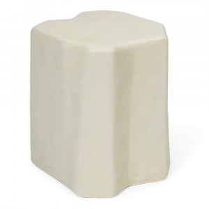 Taburet ivoriu din ciment 33x36 cm Staffa Ferm Living
