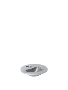 Tava decorativa argintie din metal 10 cm Niche Ferm Living