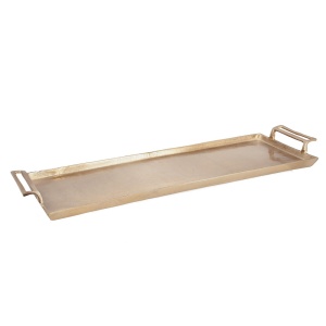 Tava decorativa aurie din metal 6 cm Sagar Bizzotto