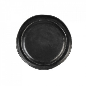 Tava rotunda neagra din aluminiu 30 cm Jace The Home Collection