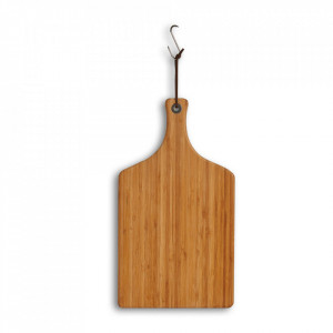 Tocator dreptunghiular maro din bambus 25x45 cm Xina Zeller