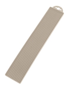 Uscator pentru pahare bej din fibre sintetice 8x42 cm Draining Mat Wenko