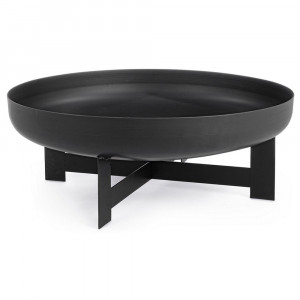 Vatra foc neagra din metal Efesto M Bizzotto