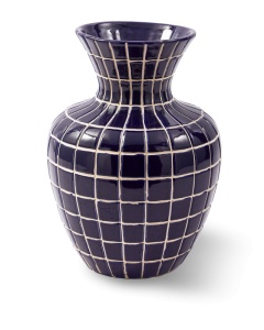 Vaza albastra din ceramica 40 cm Hamam Pols Potten