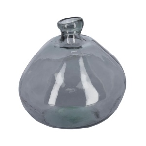 Vaza albastra din sticla 33 cm Brenna Kave Home