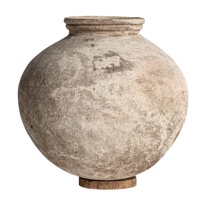 Vaza crem din ceramica 38 cm Phelles Vical Home