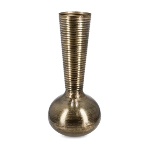 Vaza decorativa aurie din metal 103 cm Noida Bizzotto
