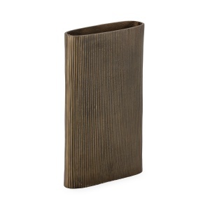Vaza decorativa maro alama din metal 43 cm Tore Thai Natura