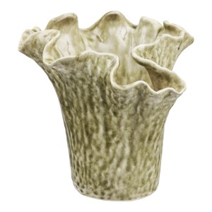 Vaza din ceramica bej nisipiu 24 cm Sand House Nordic