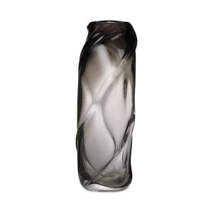 Vaza gri fum din sticla 47 cm Swirl Ferm Living
