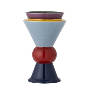 Vaza multicolora din ceramica 27 cm Trilla Bloomingville