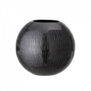 Vaza neagra din fier 17 cm Torvald Bloomingville