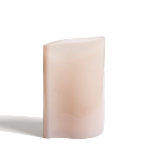 Vaza roz din sticla 22 cm Ardeni Kave Home