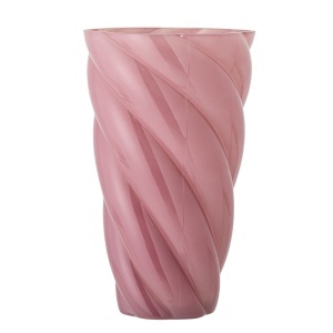 Vaza roz din sticla 29 cm Callo Bloomingville