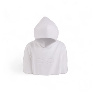 Veioza alba din fibre naturale 35 cm Bad Guy Seletti