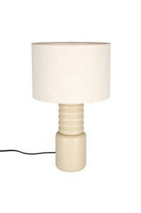 Veioza bej din metal 50 cm Six Zuiver