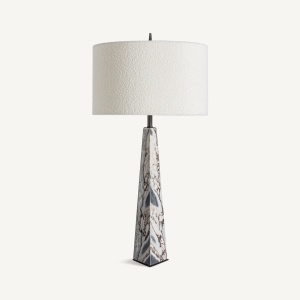 Veioza multicolora din marmura 85 cm Dina Vical Home