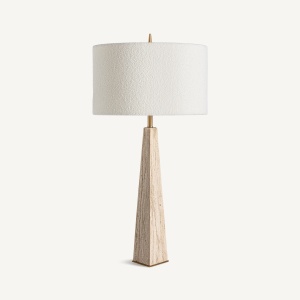 Veioza multicolora din marmura 85 cm Tetbury Vical Home