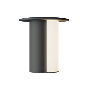 Veioza neagra din metal 18 cm Asym Maytoni