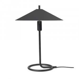 Veioza neagra din metal 43 cm Filo Ferm Living