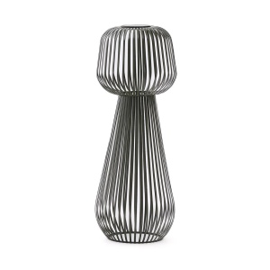 Veioza solara verde din metal 70 cm Reiba Kave Home