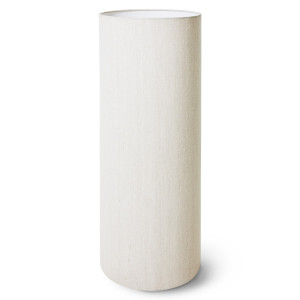 Abajur crem din fibre naturale Cylinder HKliving