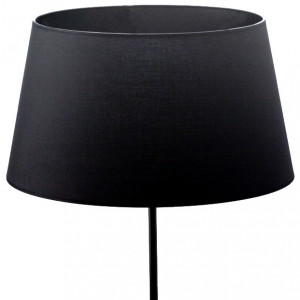 Abajur negru din bumbac Berka Thai Natura