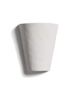 Aplica alba din ceramica Ceren M Kave Home
