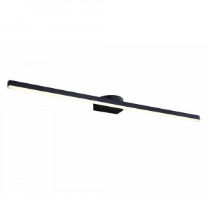 Aplica neagra din metal cu LED Arvi L Zuma Line