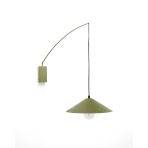 Aplica verde din metal Kally Kave Home