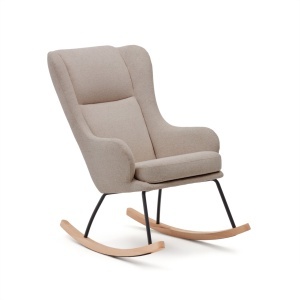 Balansoar bej din textil Maustin Kave Home