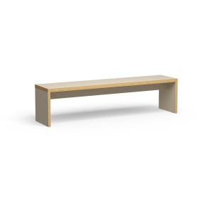 Bancheta crem 180 cm Dev HKliving